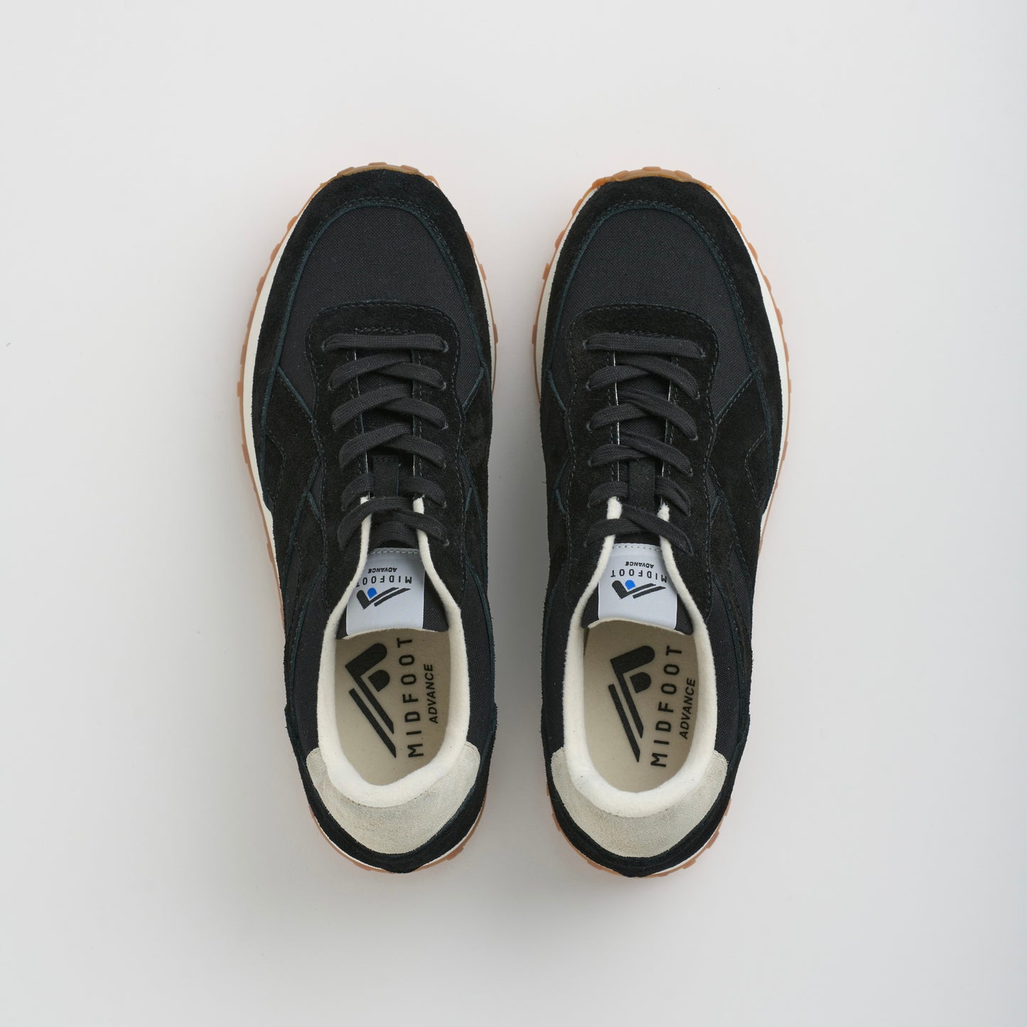 MIDFOOT ADVANCE ミッドフット アドバンス BASIS BLACK MF-014 スニーカー ユニセックス
