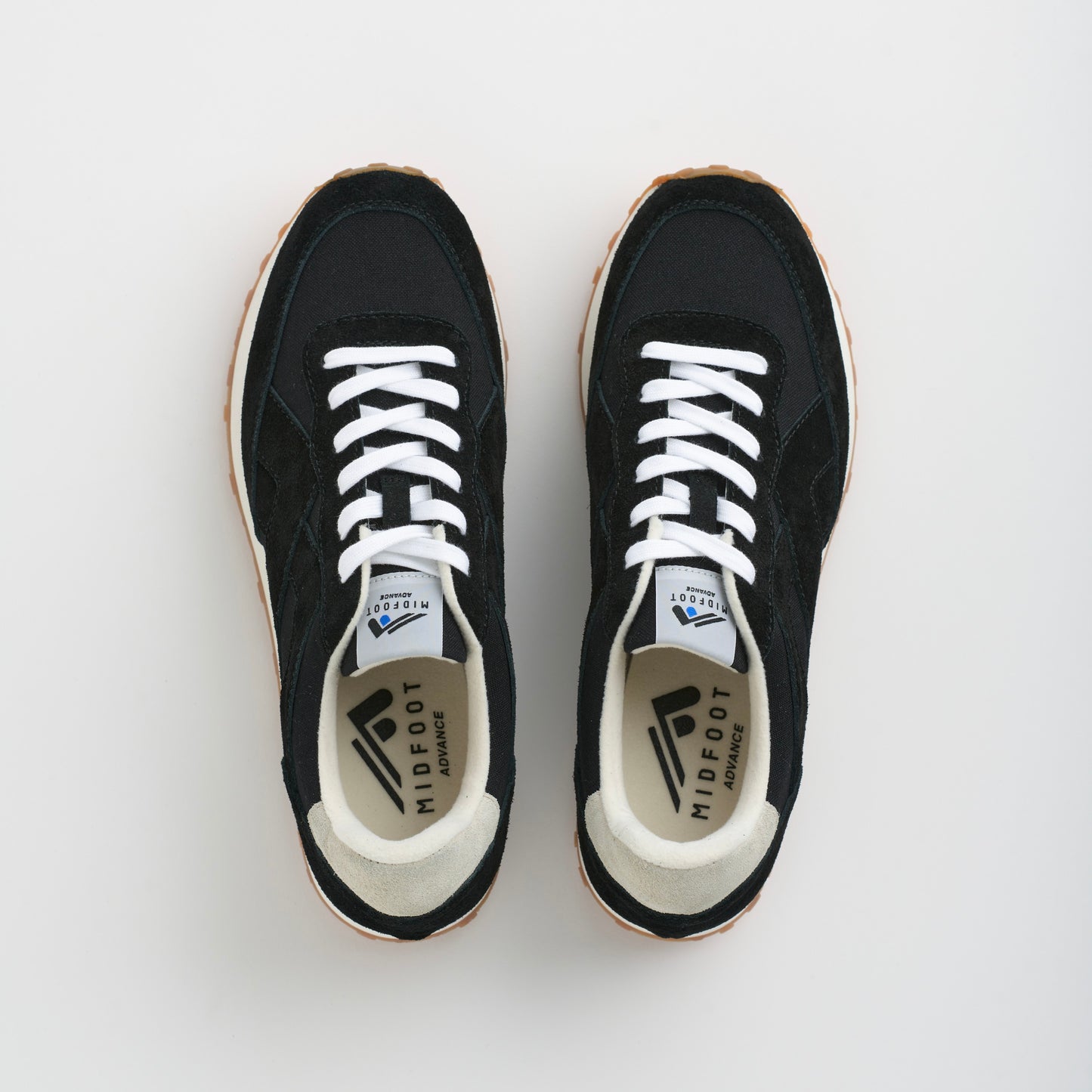 MIDFOOT ADVANCE ミッドフット アドバンス BASIS BLACK MF-014 スニーカー ユニセックス