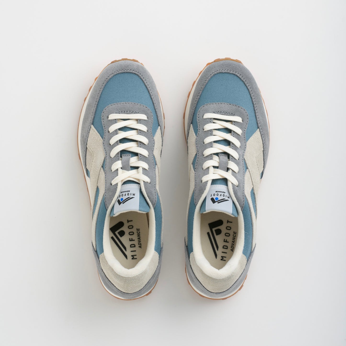MIDFOOT ADVANCE ミッドフット アドバンス BASIS BLUE/GRAY MF-014 スニーカー ユニセックス
