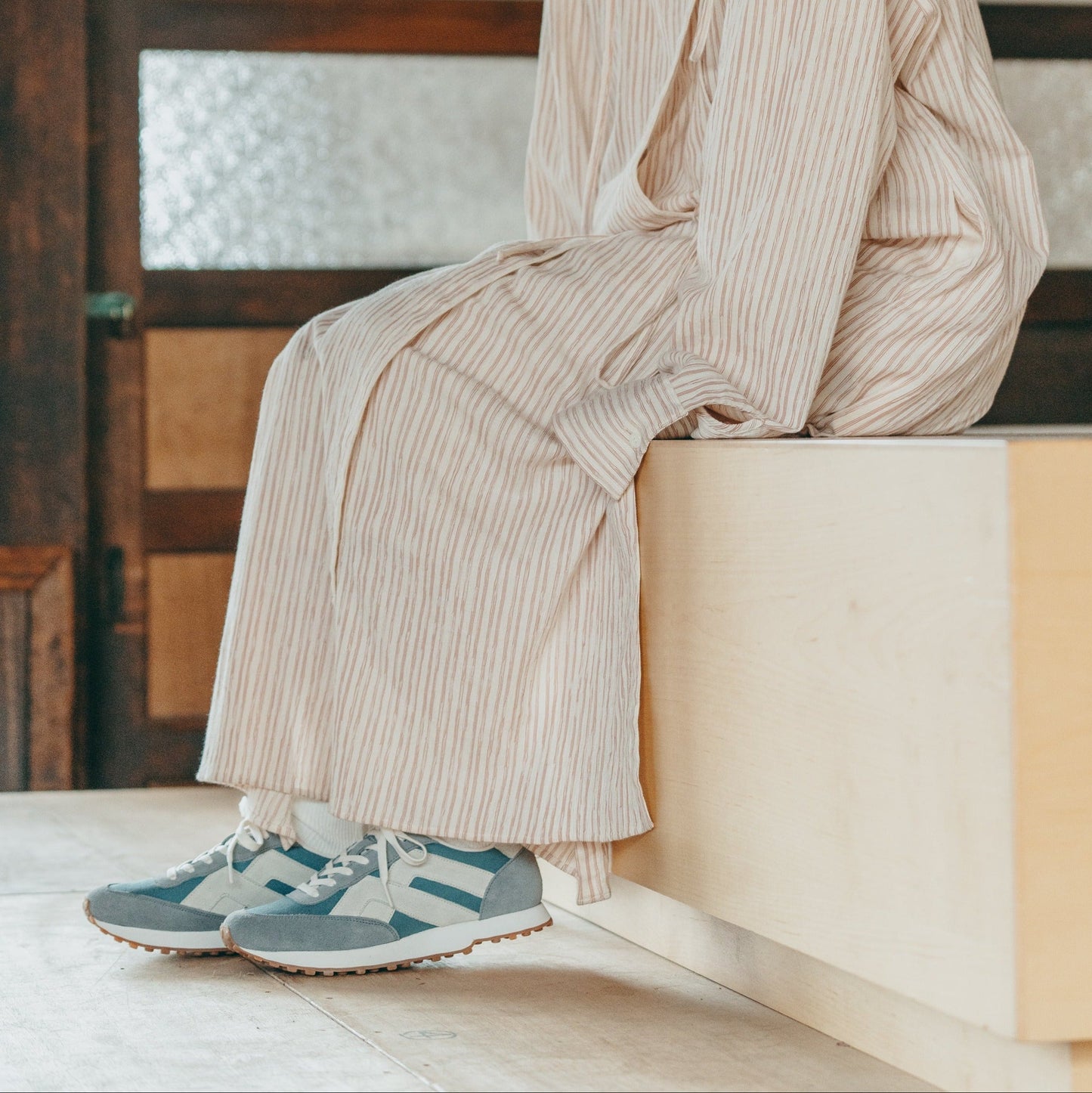 MIDFOOT ADVANCE ミッドフット アドバンス BASIS BLUE/GRAY MF-014 スニーカー ユニセックス