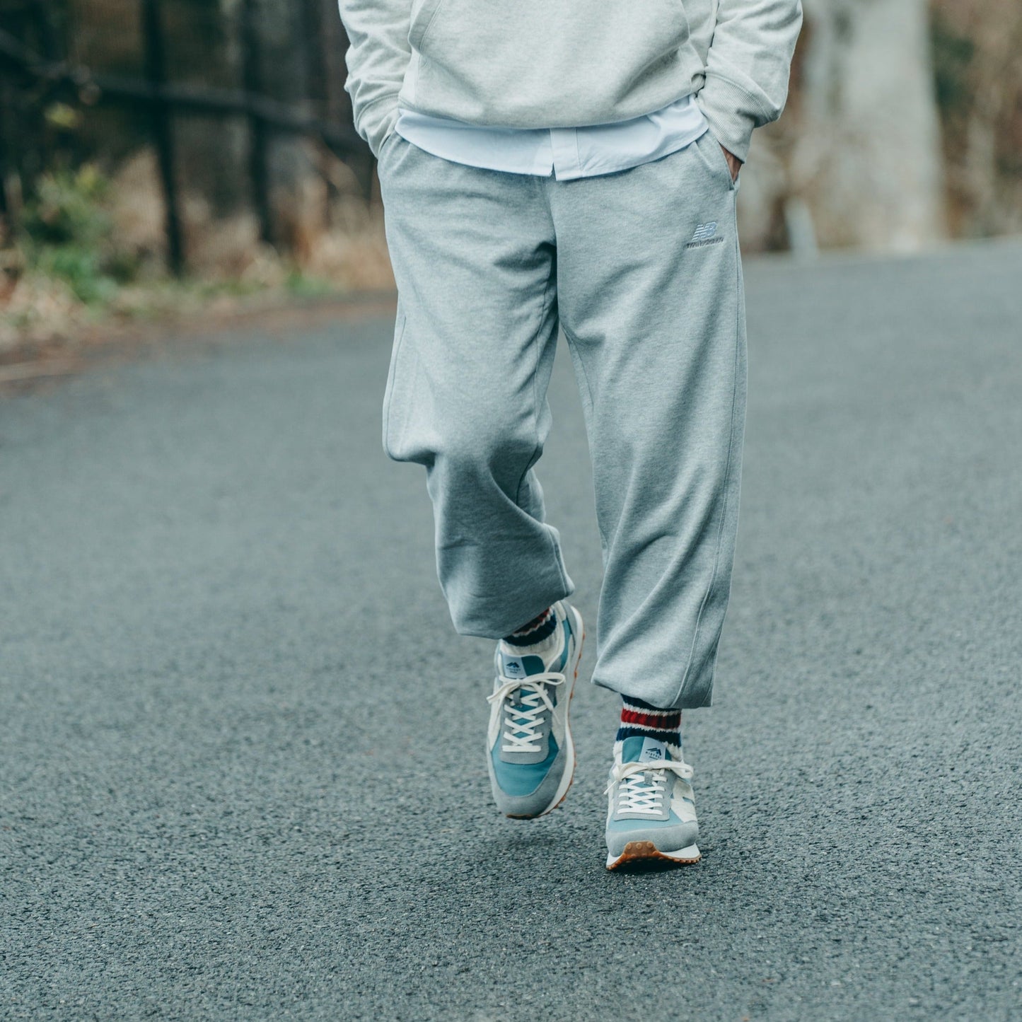 MIDFOOT ADVANCE ミッドフット アドバンス BASIS BLUE/GRAY MF-014 スニーカー ユニセックス