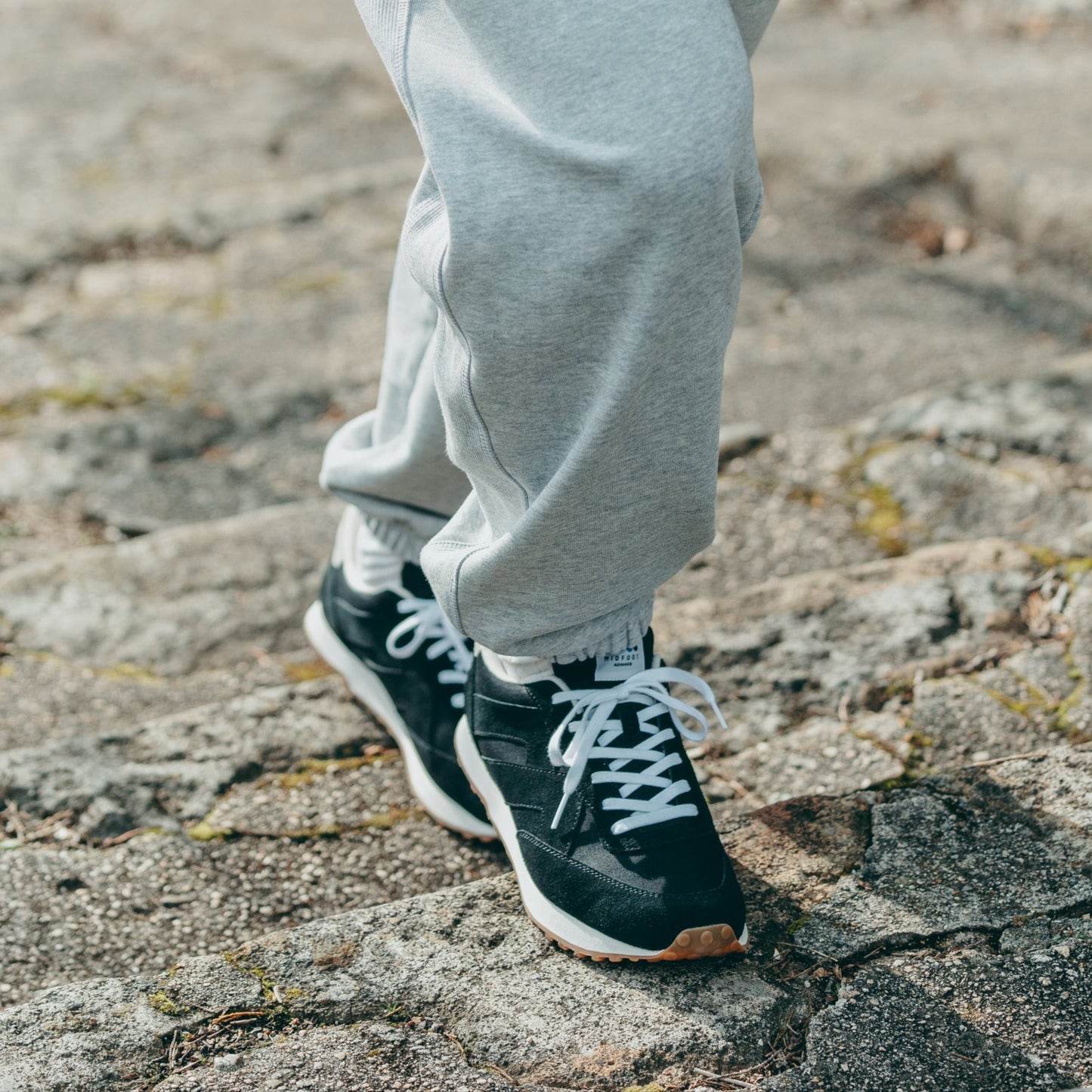 MIDFOOT ADVANCE ミッドフット アドバンス BASIS BLACK MF-014 スニーカー ユニセックス