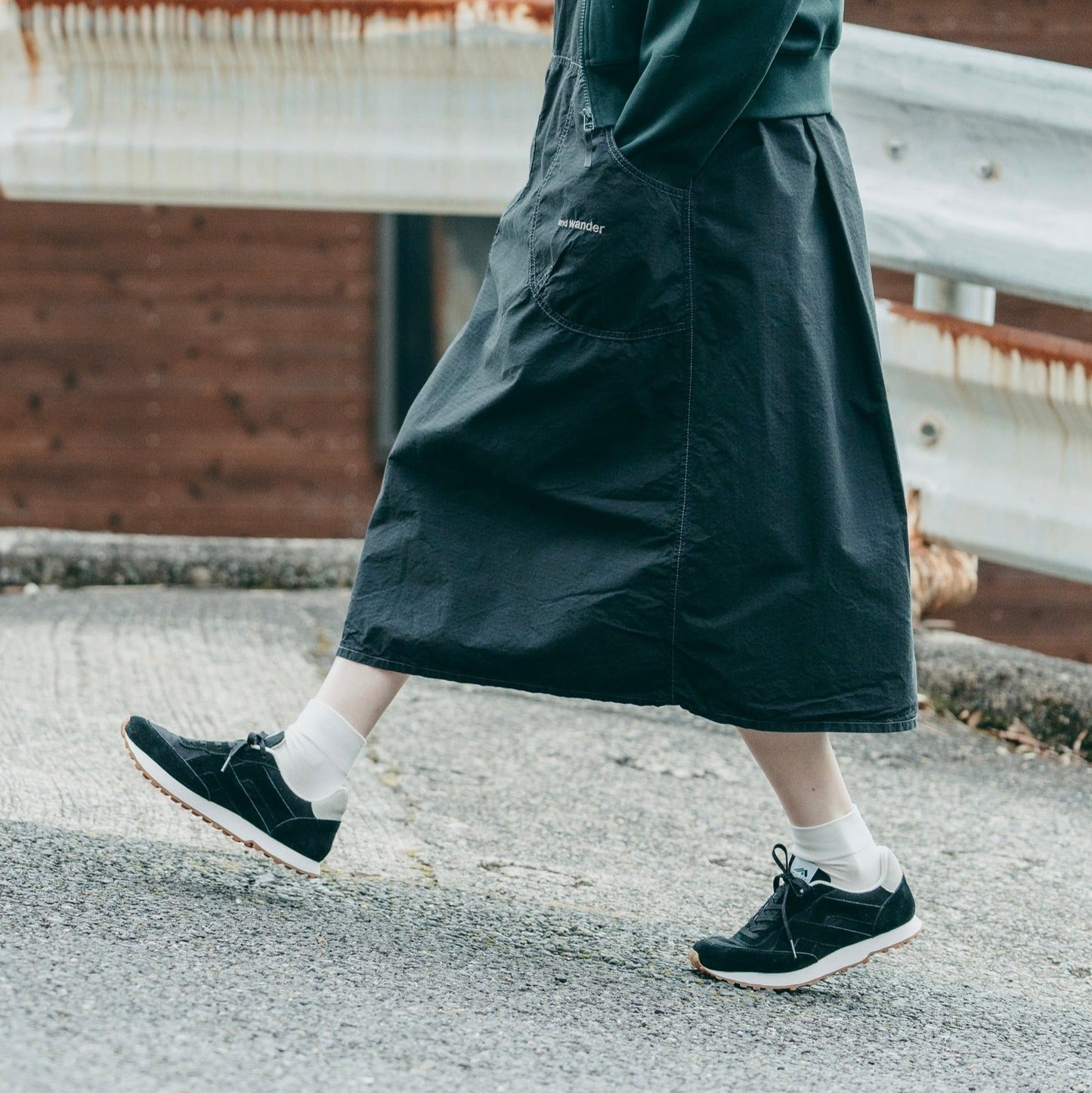 MIDFOOT ADVANCE ミッドフット アドバンス BASIS BLACK MF-014 スニーカー ユニセックス