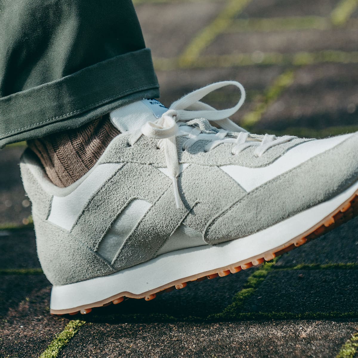MIDFOOT ADVANCE ミッドフット アドバンス BASIS WHITE MF-014 スニーカー ユニセックス
