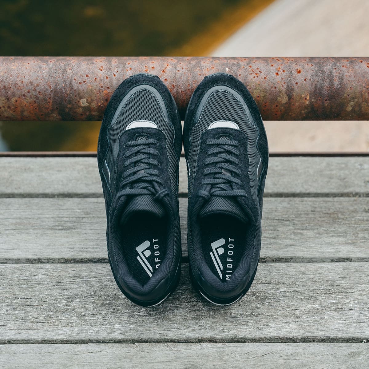 MIDFOOT ADVANCE ミッドフット アドバンス EVERY BLACK MF-013 スニーカー メンズ レディース