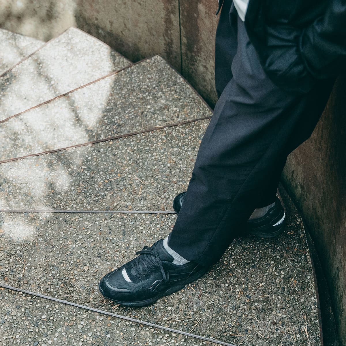MIDFOOT ADVANCE ミッドフット アドバンス EVERY BLACK MF-013 スニーカー メンズ レディース