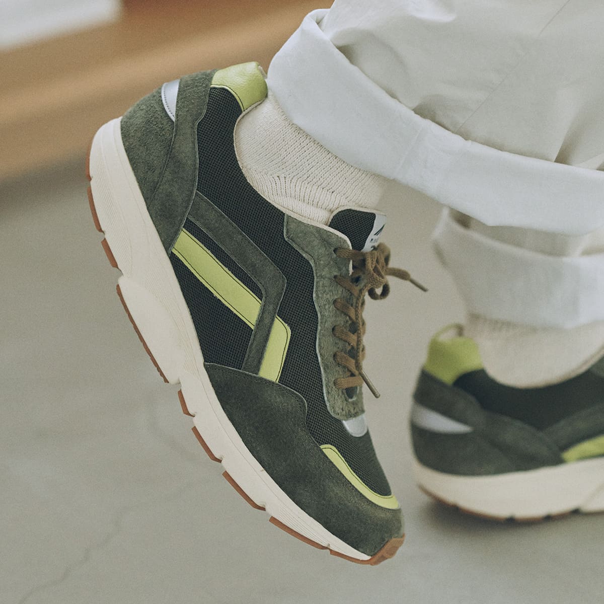 MIDFOOT ADVANCE ミッドフット アドバンス EVERY OLIVE MF-013 スニーカー メンズ レディース