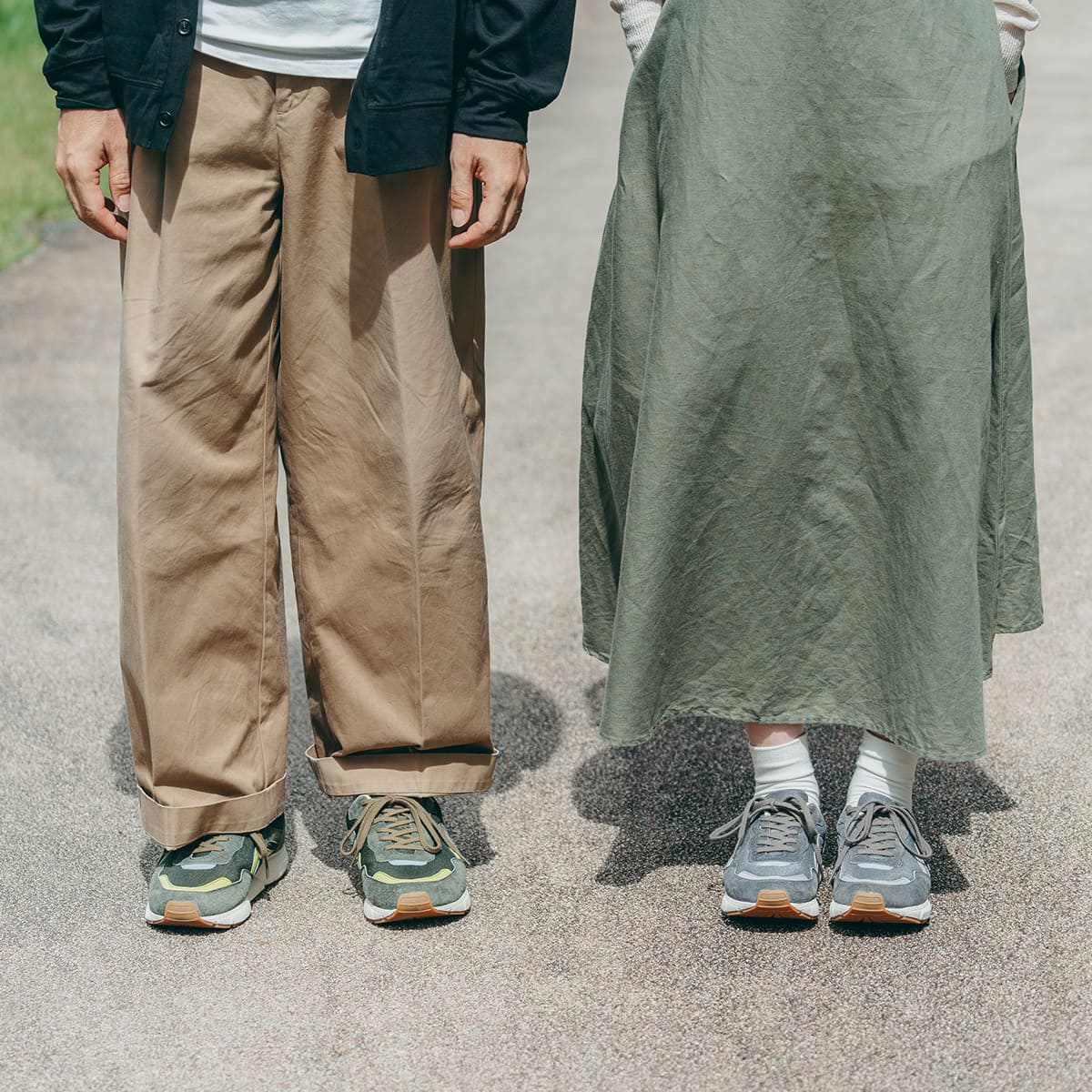 MIDFOOT ADVANCE ミッドフット アドバンス EVERY OLIVE GRAY MF-013 スニーカー メンズ レディース