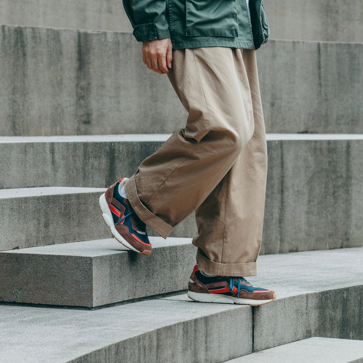 MIDFOOT ADVANCE ミッドフット アドバンス EVERY NAVY MF-013 スニーカー メンズ レディース