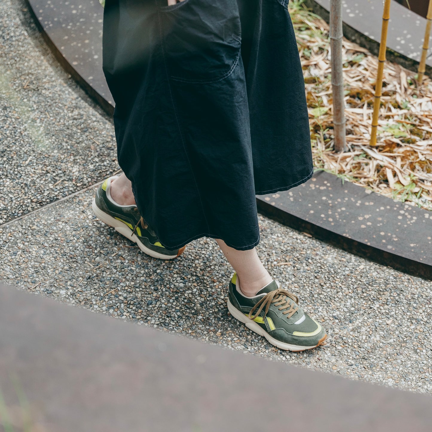 MIDFOOT ADVANCE ミッドフット アドバンス EVERY OLIVE MF-013 スニーカー メンズ レディース