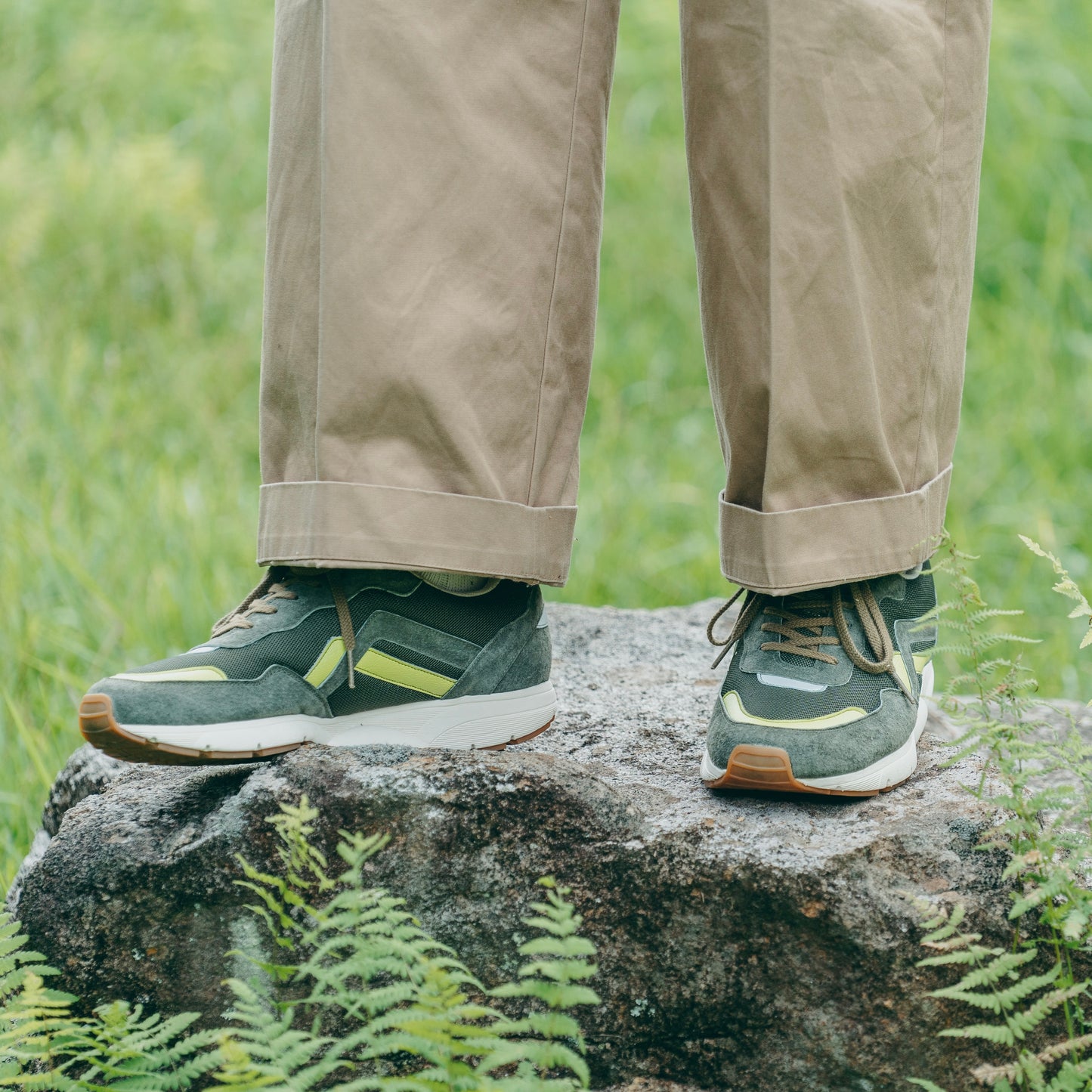 MIDFOOT ADVANCE ミッドフット アドバンス EVERY OLIVE MF-013 スニーカー メンズ レディース