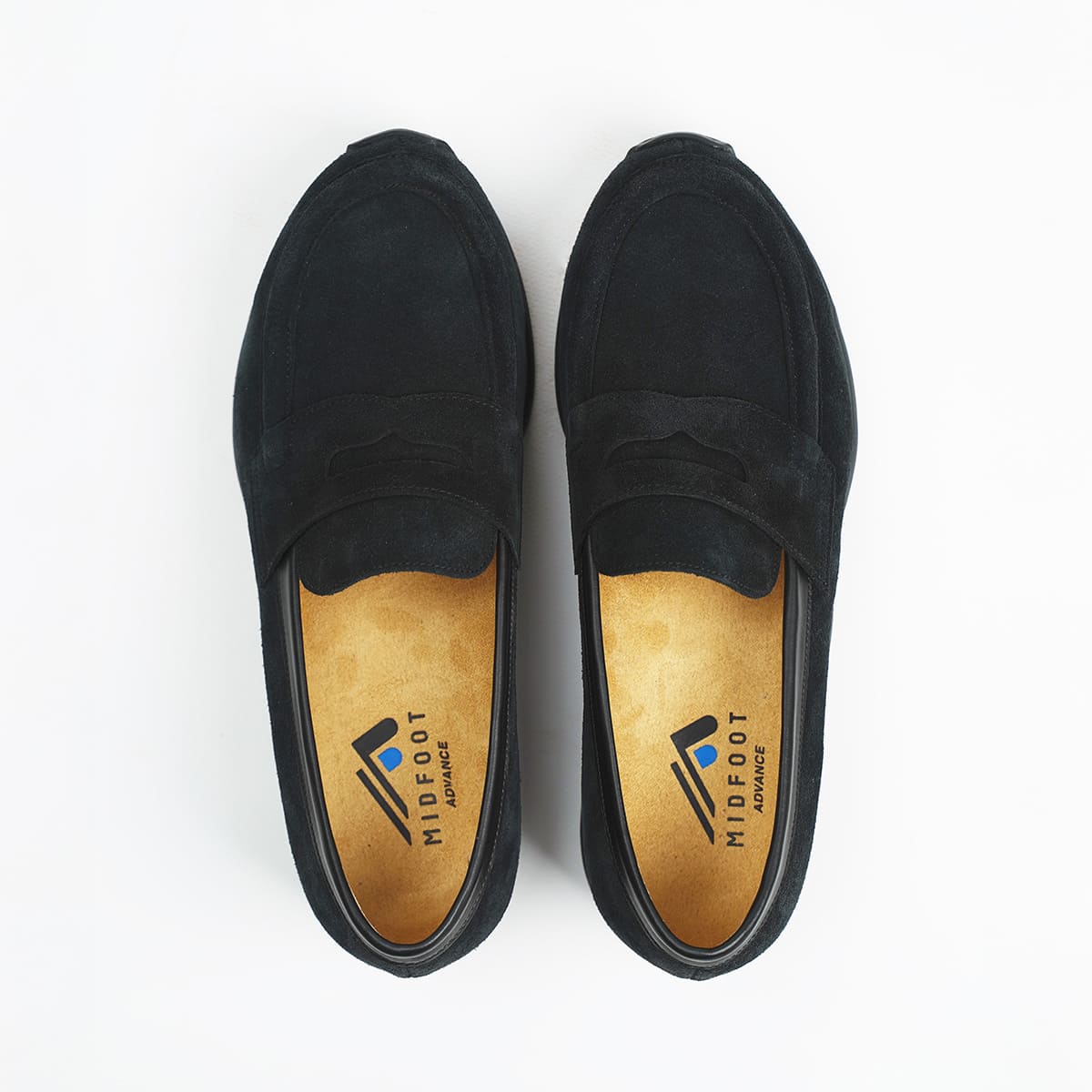 MIDFOOT ADVANCE ミッドフット アドバンス LOAFER BLACK MF-016 ローファー メンズ レディース