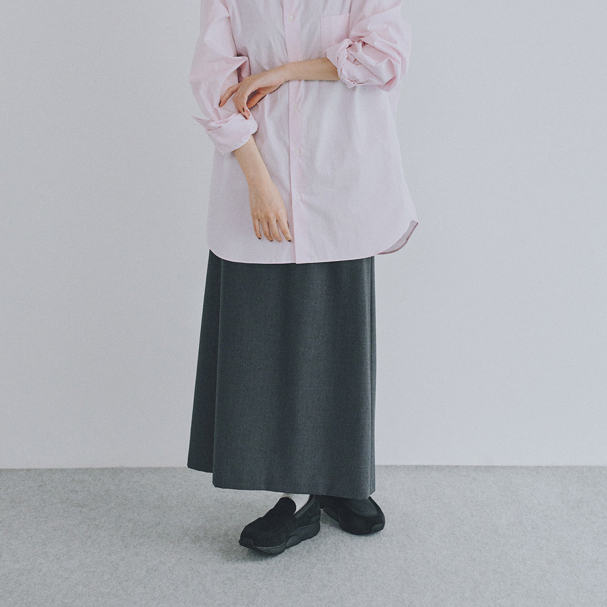 MIDFOOT ADVANCE ミッドフット アドバンス LOAFER BLACK MF-016 ローファー メンズ レディース