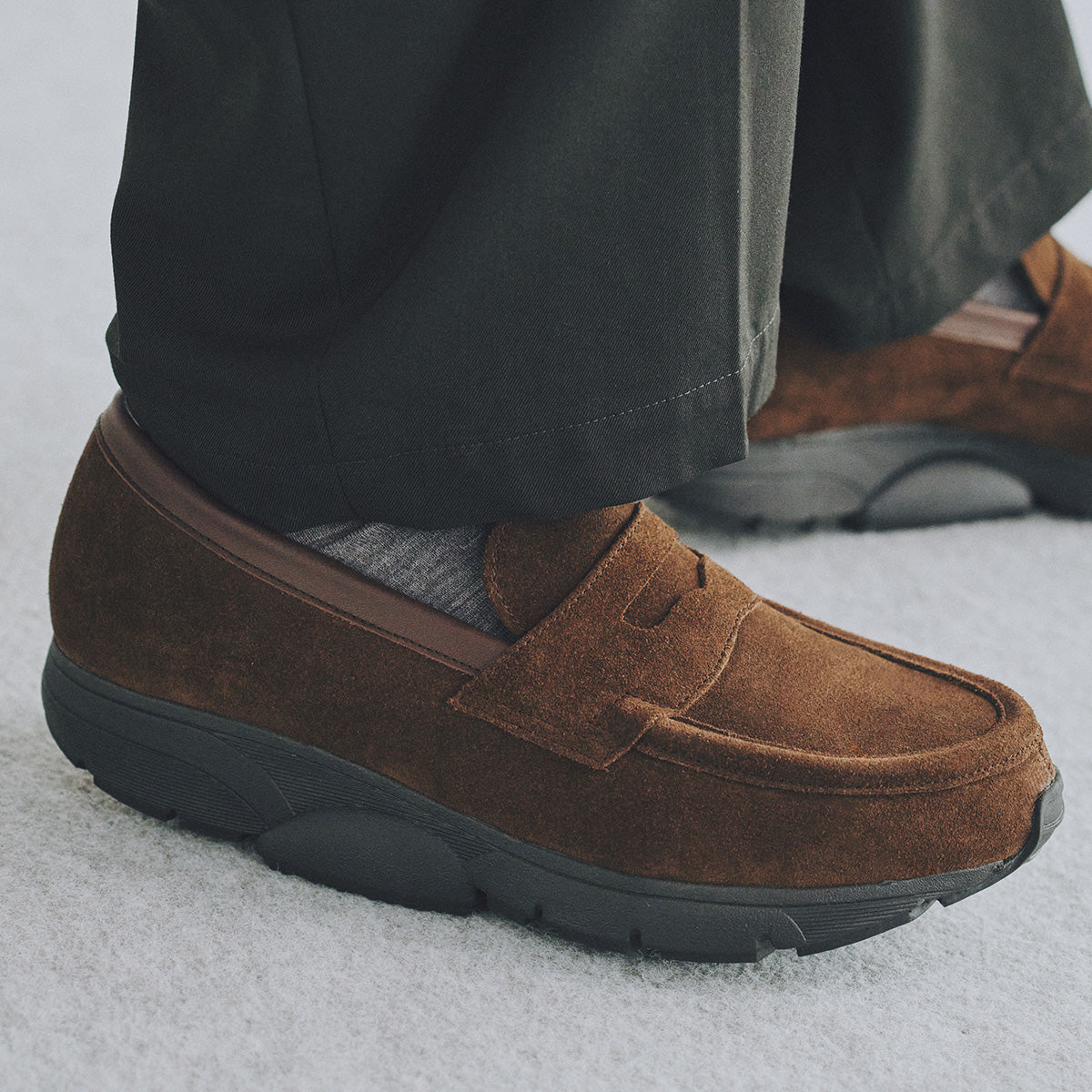 MIDFOOT ADVANCE ミッドフット アドバンス LOAFER CHOCOLATE MF-016 ローファー メンズ レディース