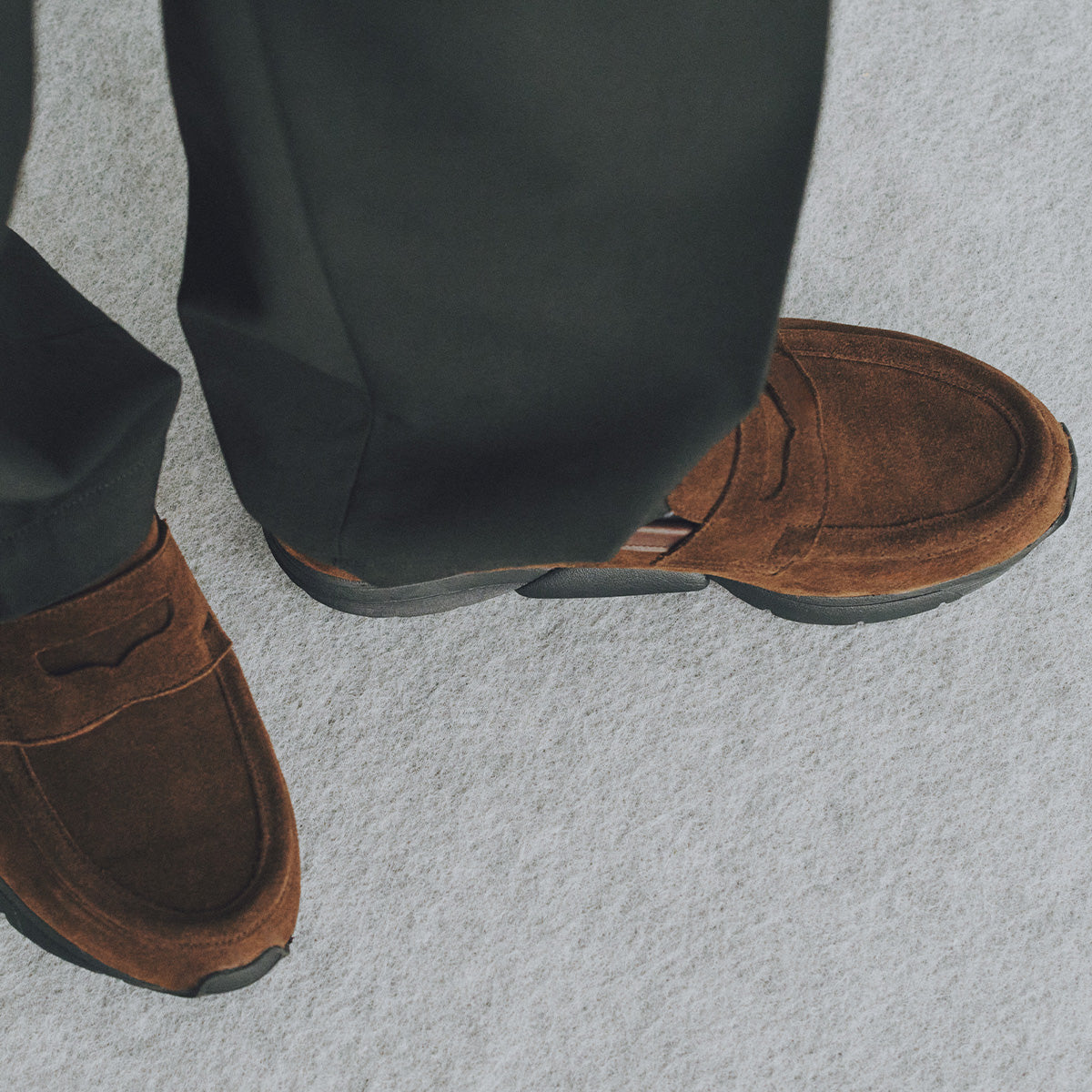 MIDFOOT ADVANCE ミッドフット アドバンス LOAFER CHOCOLATE MF-016 ローファー メンズ レディース