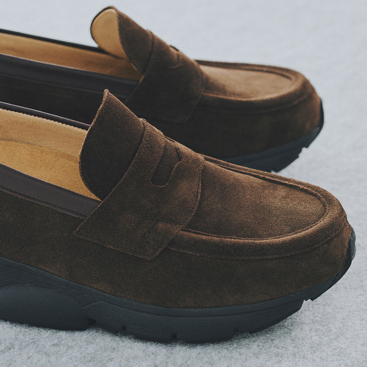 MIDFOOT ADVANCE ミッドフット アドバンス LOAFER CHOCOLATE MF-016 ローファー メンズ レディース