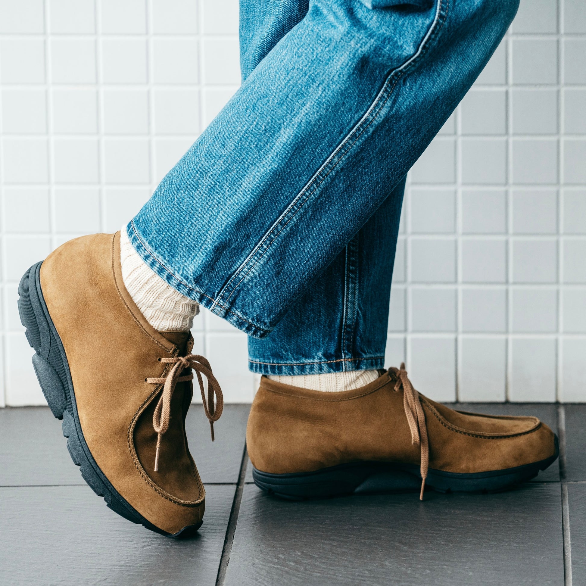 MIDFOOT ADVANCE ミッドフット アドバンス WALLABY OAK MF-012 ワラビーブーツ メンズ レディース