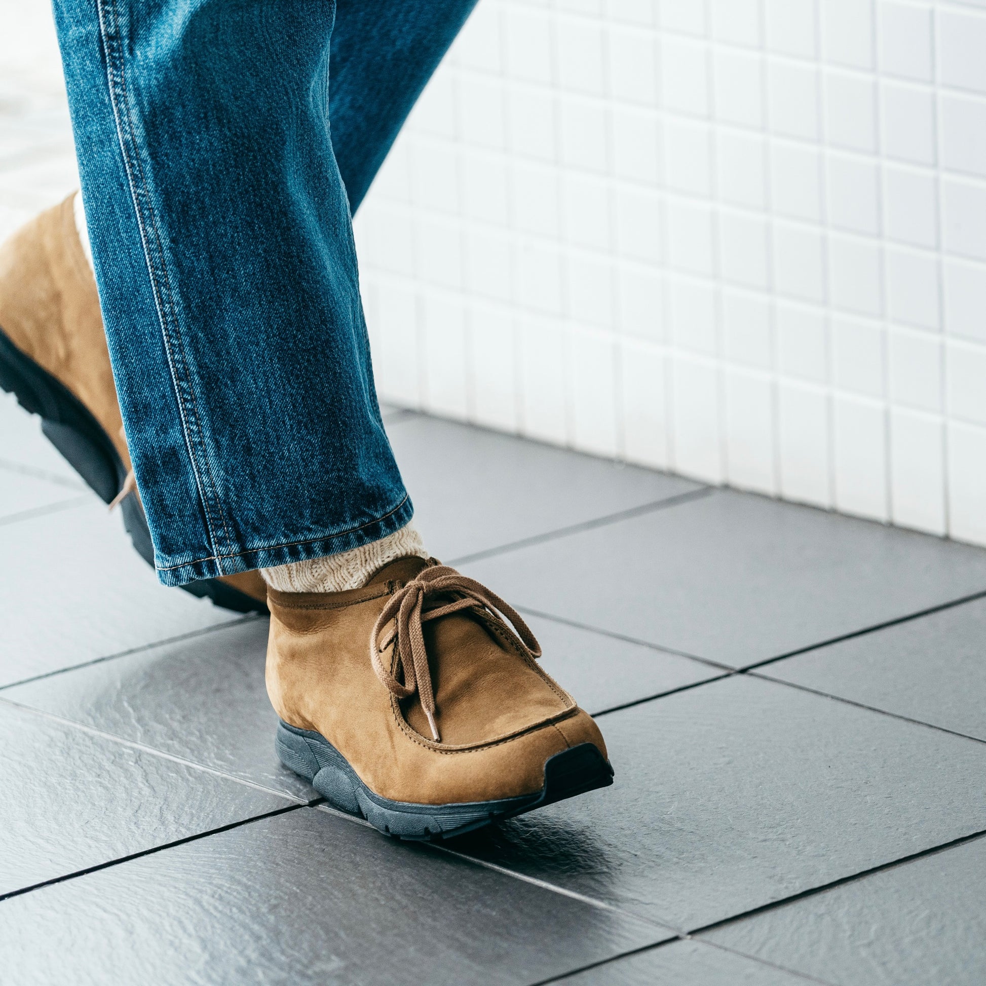 MIDFOOT ADVANCE ミッドフット アドバンス WALLABY OAK MF-012 ワラビーブーツ メンズ レディース