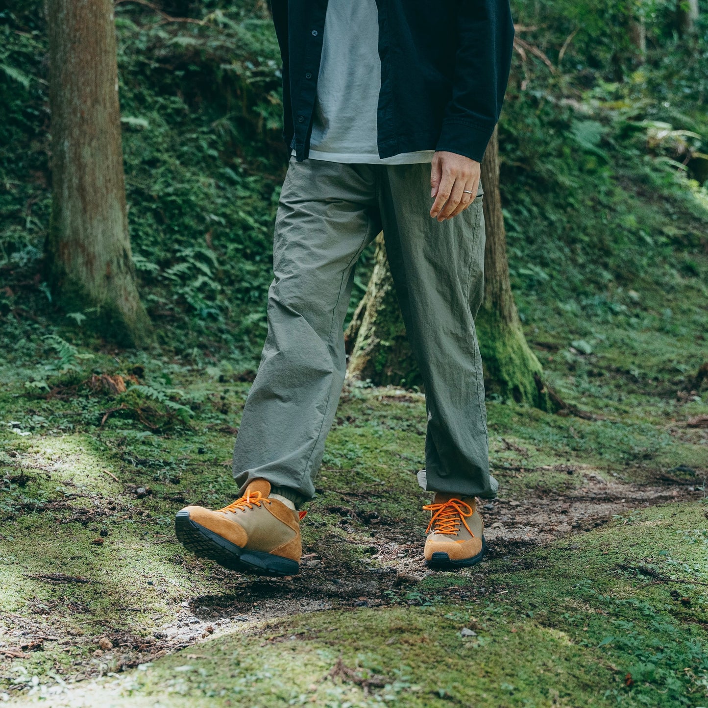 MIDFOOT ADVANCE ミッドフット アドバンス TREKKING KHA/BR MF-011 トレッキングシューズ メンズ レディース