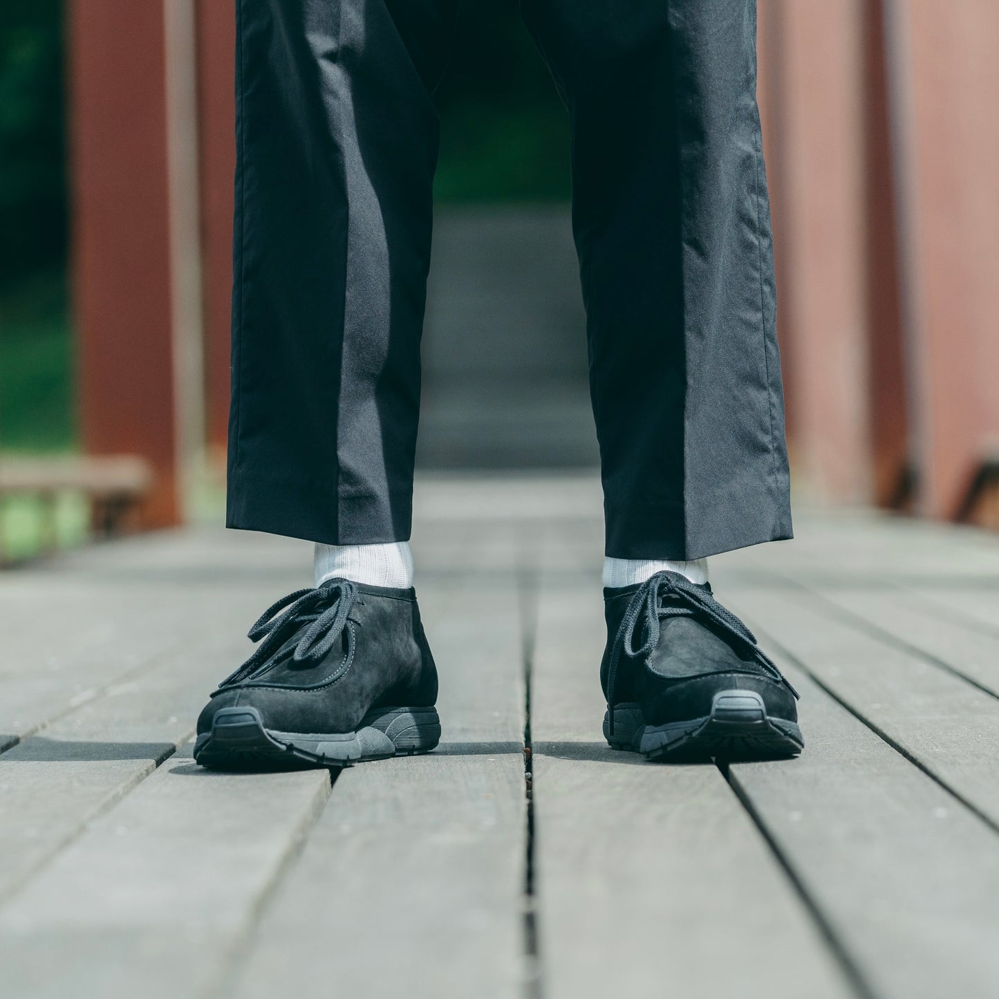 MIDFOOT ADVANCE ミッドフット アドバンス WALLABY BLACK MF-012 ワラビーブーツ メンズ レディース