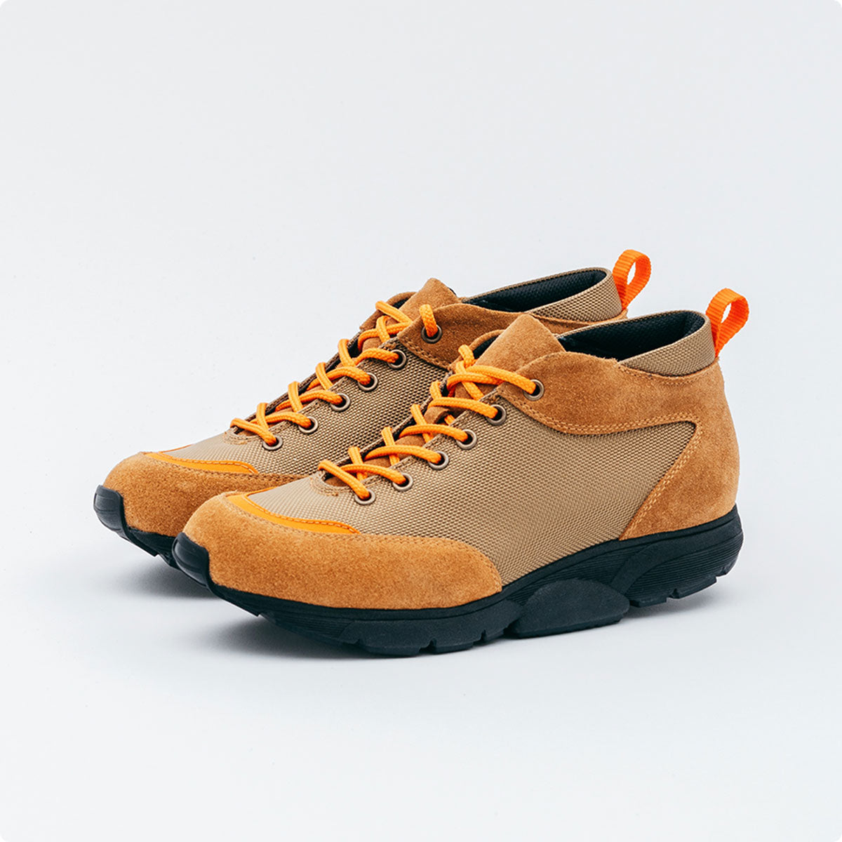 MIDFOOT ADVANCE ミッドフット アドバンス TREKKING KHA/BR MF-011 トレッキングシューズ メンズ レディース