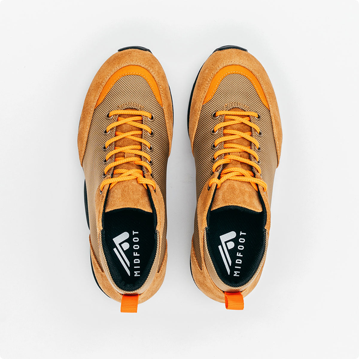 MIDFOOT ADVANCE ミッドフット アドバンス TREKKING KHA/BR MF-011 トレッキングシューズ メンズ レディース