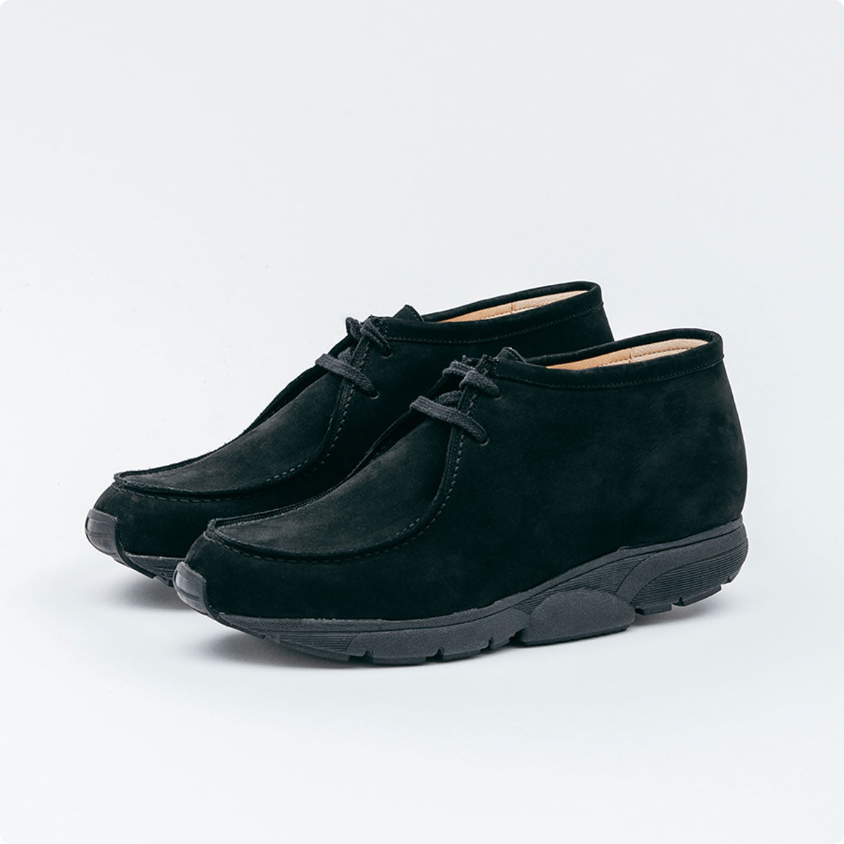 MIDFOOT ADVANCE ミッドフット アドバンス WALLABY BLACK MF-012 ワラビーブーツ メンズ レディース
