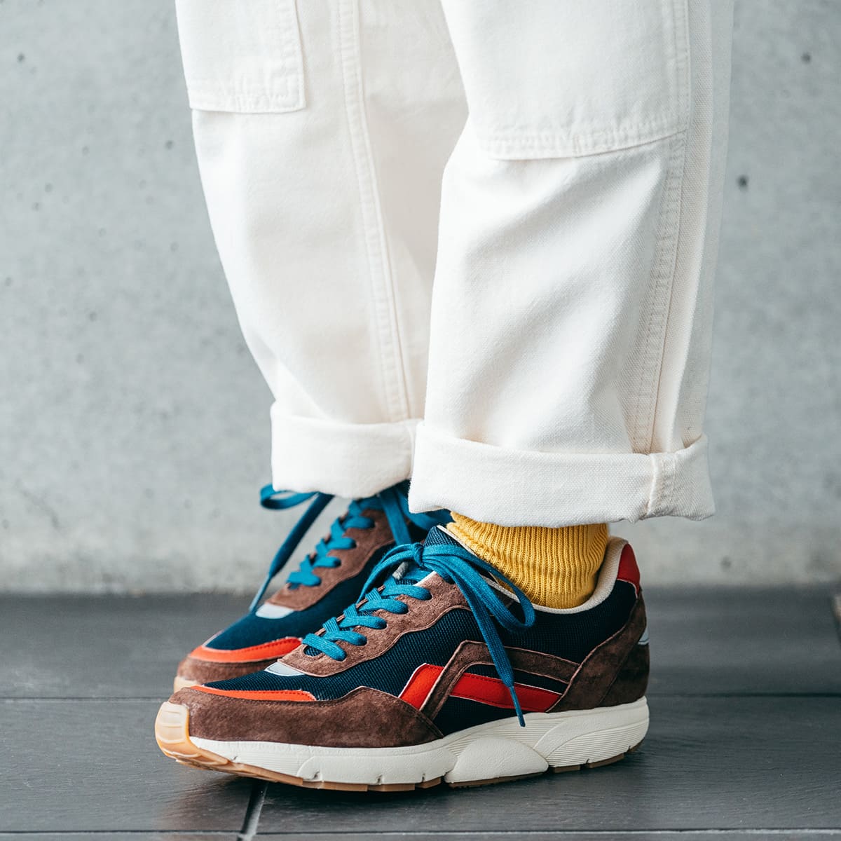 MIDFOOT ADVANCE ミッドフット アドバンス EVERY NAVY MF-013 スニーカー メンズ レディース