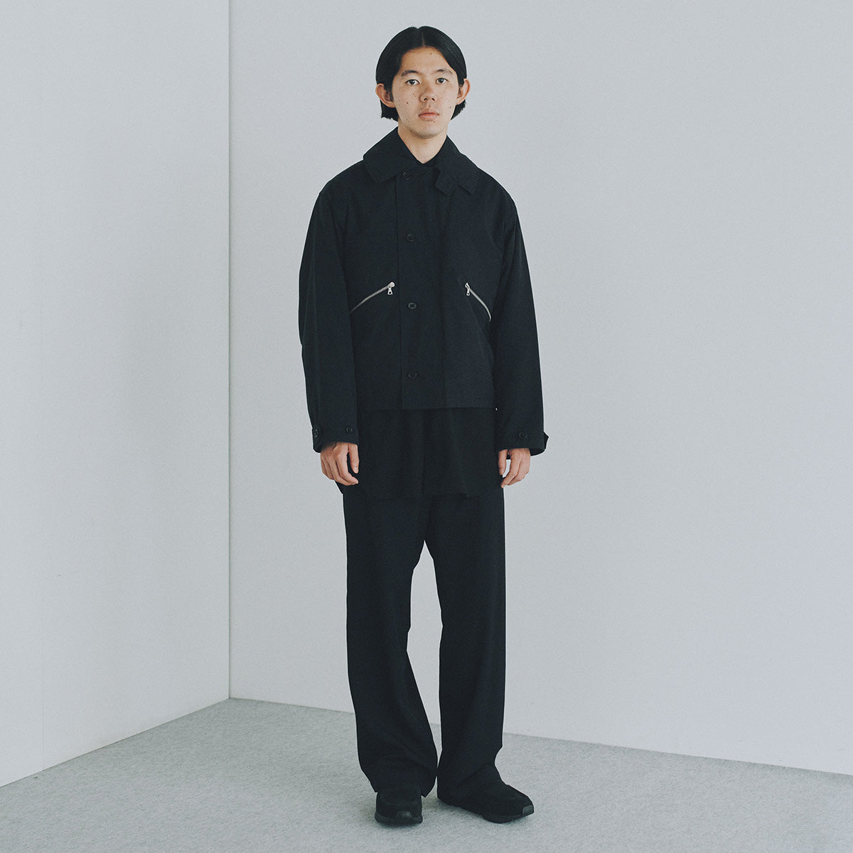 MIDFOOT ADVANCE ミッドフット アドバンス LOAFER BLACK MF-016 ローファー メンズ レディース