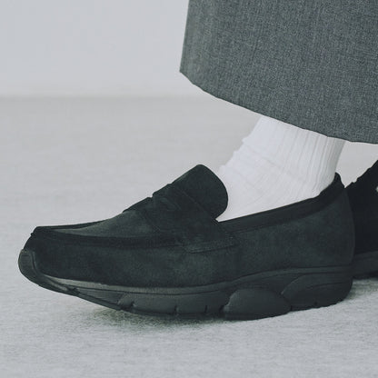 MIDFOOT ADVANCE ミッドフット アドバンス LOAFER BLACK MF-016 ローファー メンズ レディース