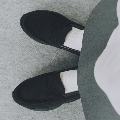 MIDFOOT ADVANCE ミッドフット アドバンス LOAFER BLACK MF-016 ローファー メンズ レディース