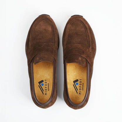 MIDFOOT ADVANCE ミッドフット アドバンス LOAFER CHOCOLATE MF-016 ローファー メンズ レディース