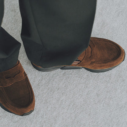 MIDFOOT ADVANCE ミッドフット アドバンス LOAFER CHOCOLATE MF-016 ローファー メンズ レディース