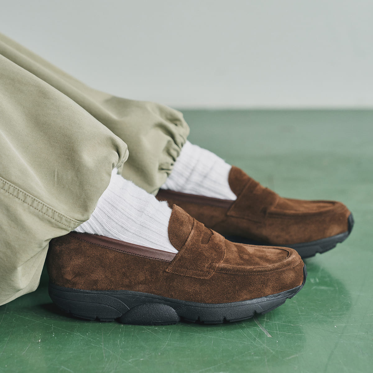 MIDFOOT ADVANCE ミッドフット アドバンス LOAFER CHOCOLATE MF-016
