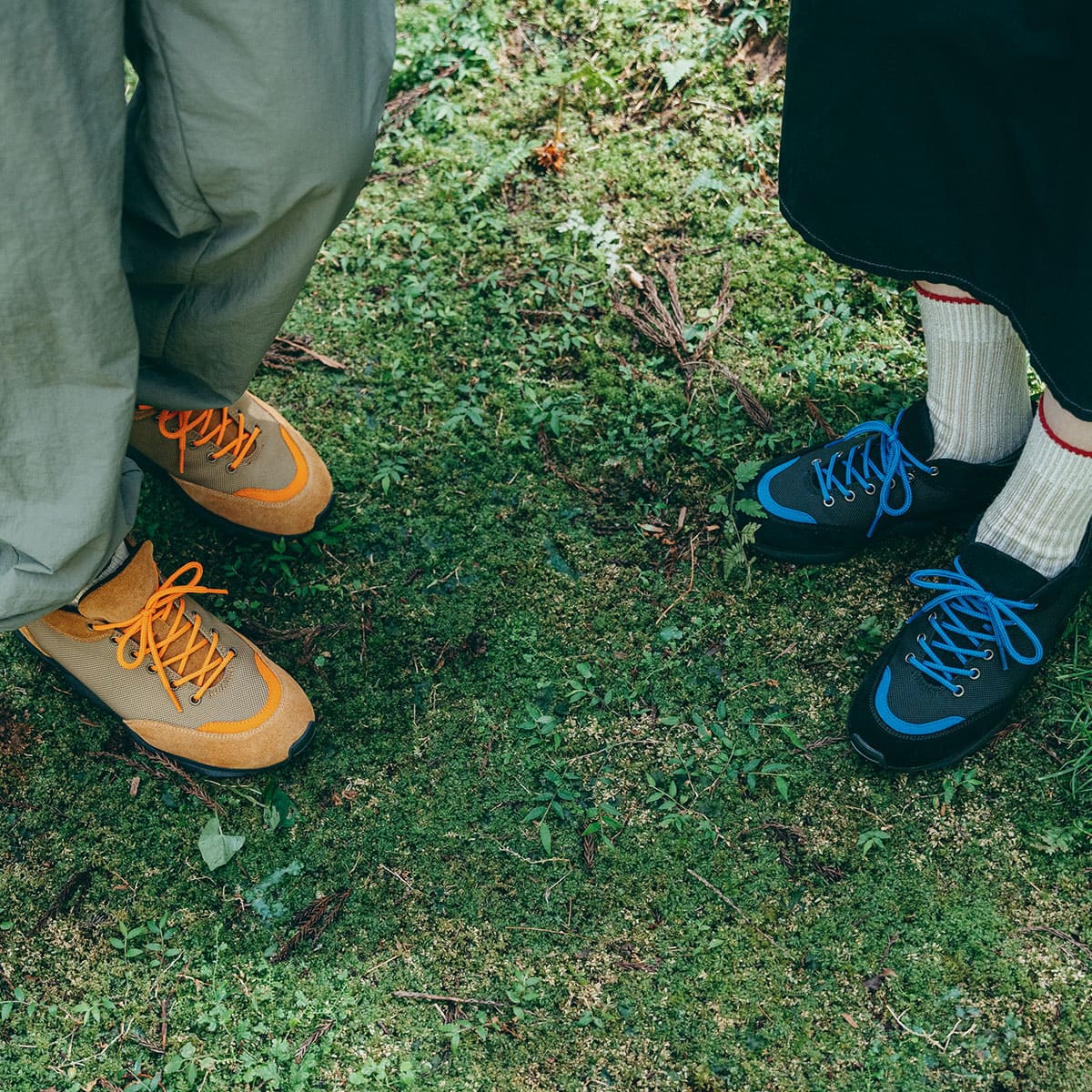 MIDFOOT ADVANCE ミッドフット アドバンス TREKKING BLACK KHA/BR MF-011 トレッキングシューズ メンズ レディース