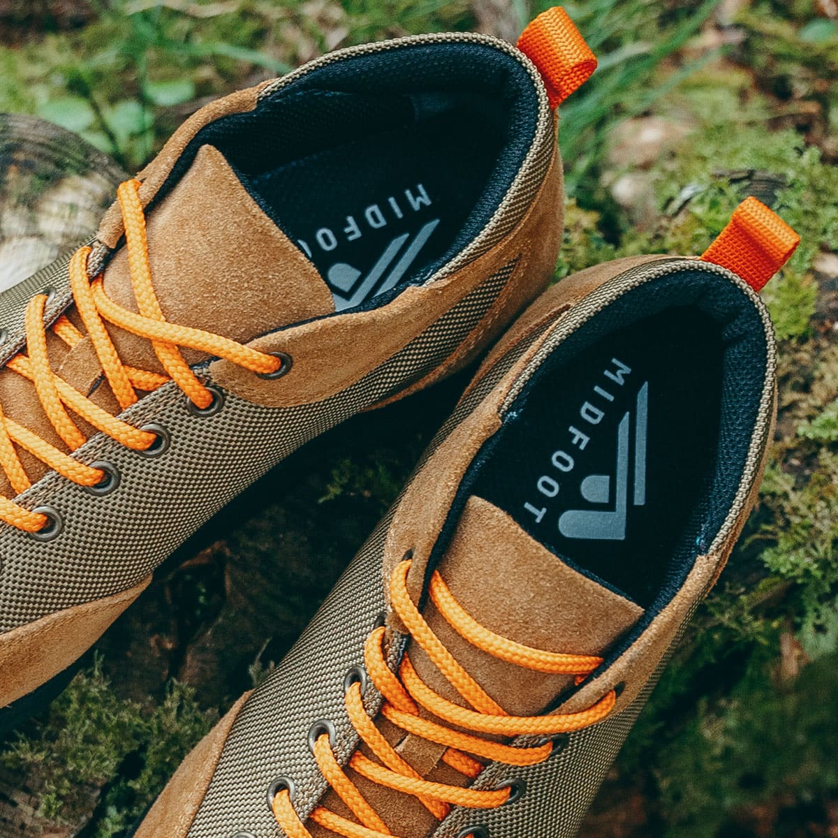 MIDFOOT ADVANCE ミッドフット アドバンス TREKKING KHA/BR MF-011 トレッキングシューズ メンズ レディース