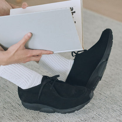 MIDFOOT ADVANCE ミッドフット アドバンス WALLABY BLACK MF-012 ワラビーブーツ メンズ レディース